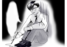 bring downのイラスト